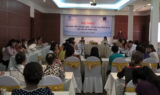 Hà Nội mới chỉ có 7 lao động di cư khu vực phi chính thức có BHYT ảnh 1